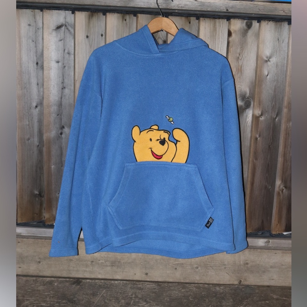 ❗️Vintage 90s Disney Winnie the Pooh Fleece Sweater ❗️